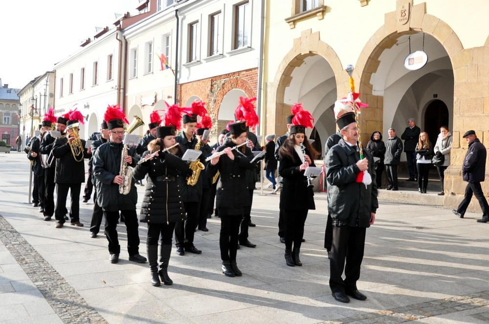 W Krośnie uczczono Święto Niepodległości. Fot. Piotr Dymiński