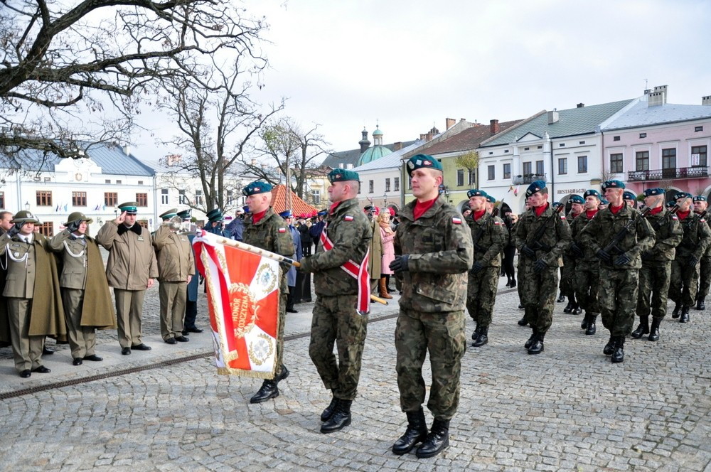 W Krośnie uczczono Święto Niepodległości. Fot. Piotr Dymiński