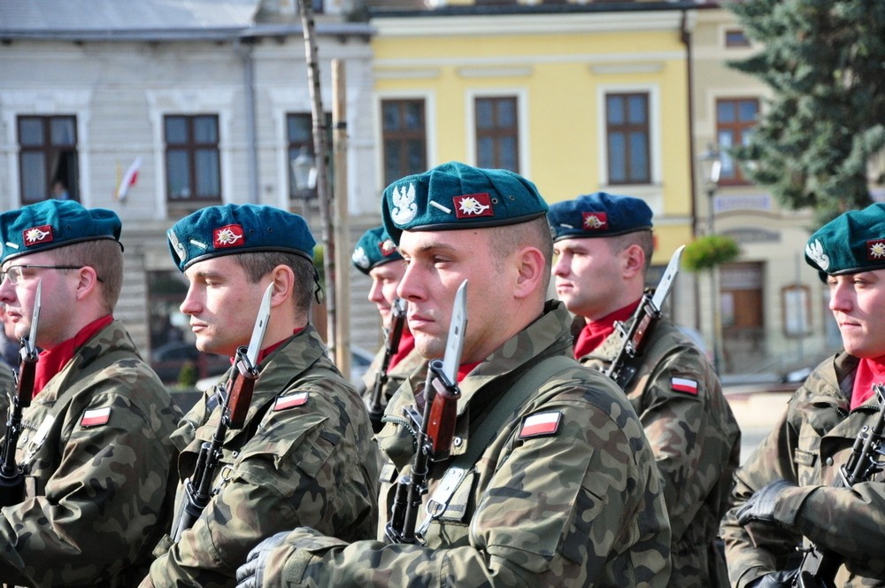 W Krośnie uczczono Święto Niepodległości. Fot. Piotr Dymiński