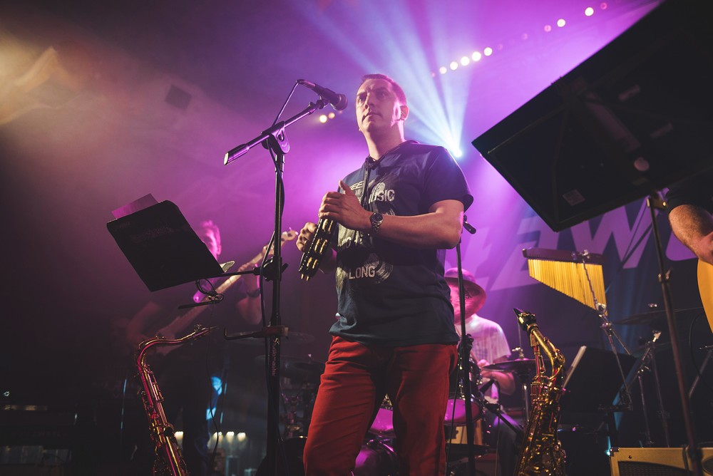 Groovinscy i Sławomir. Fot. Łukasz Jaracz