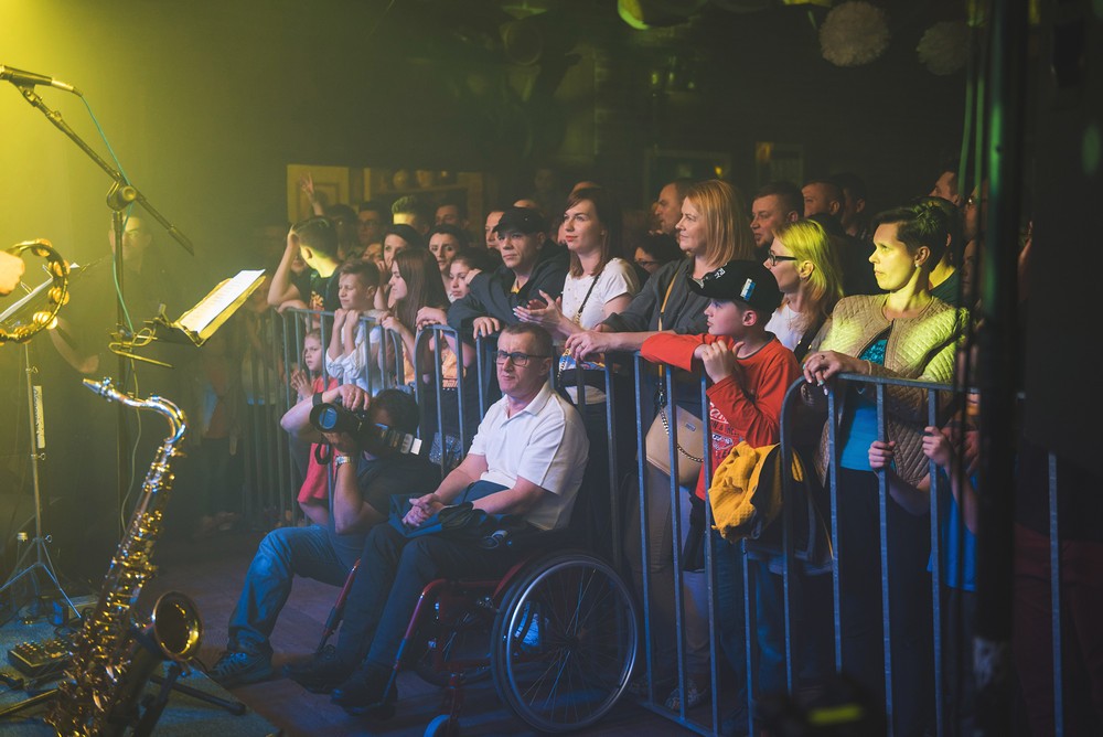 Groovinscy i Sławomir. Fot. Łukasz Jaracz