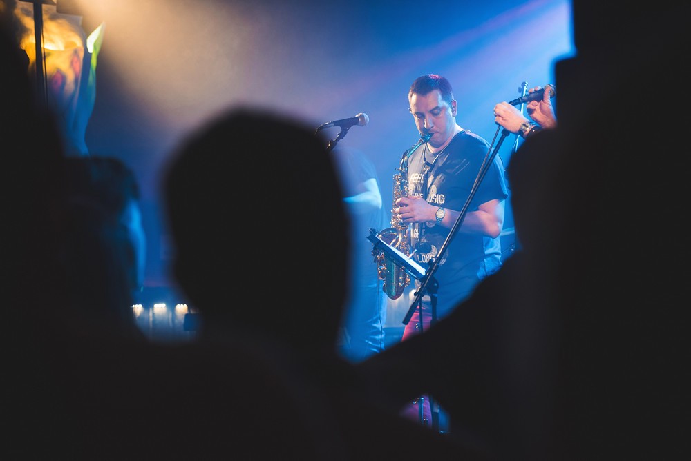 Groovinscy i Sławomir. Fot. Łukasz Jaracz