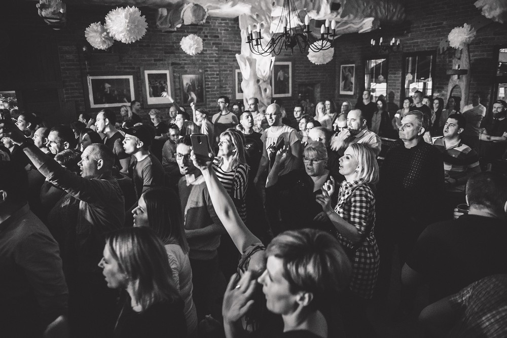 Groovinscy i Sławomir. Fot. Łukasz Jaracz