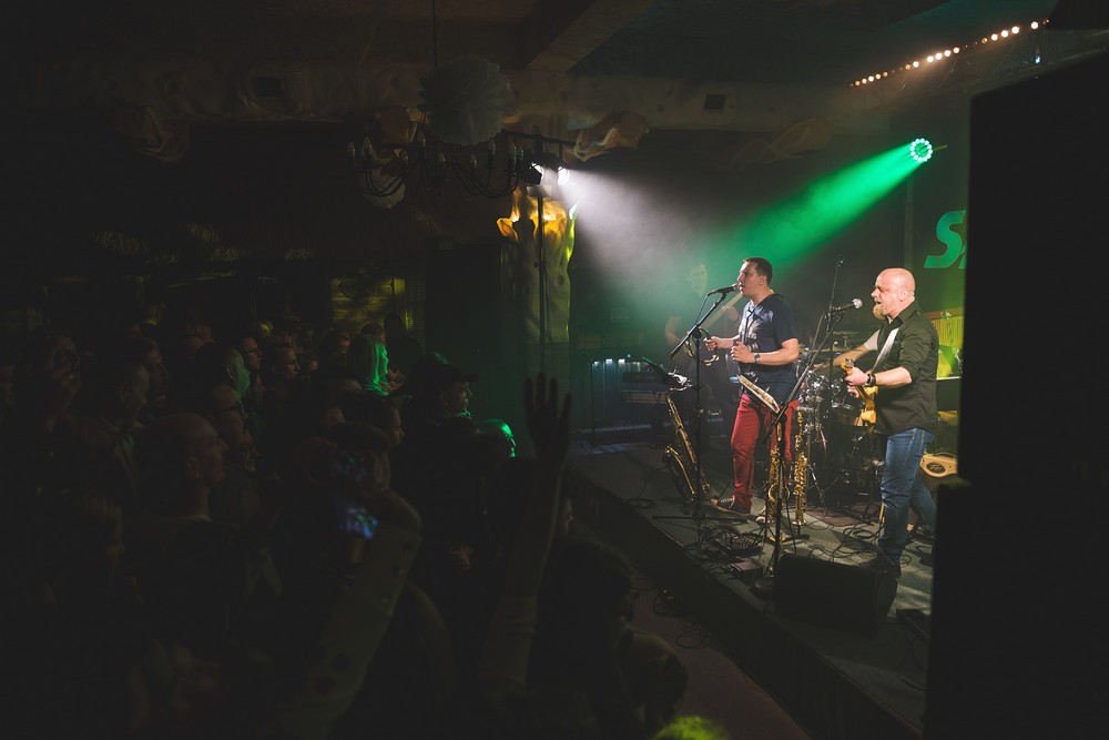 Groovinscy i Sławomir. Fot. Łukasz Jaracz