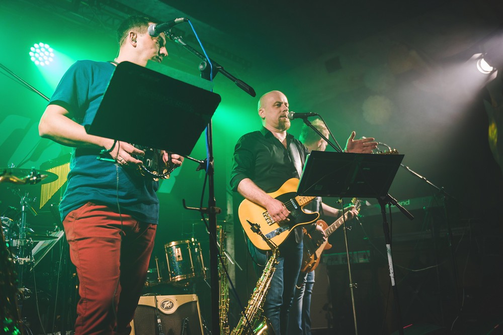 Groovinscy i Sławomir. Fot. Łukasz Jaracz