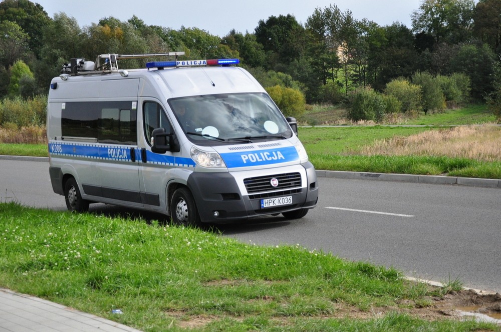 Wypadek: motocyklista wjechał do rowu