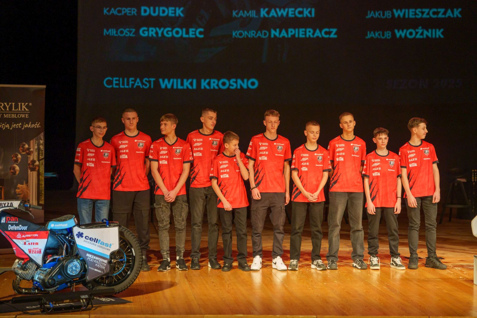 Prezentacja teamu Cellfast Wilki Krosno 2025!